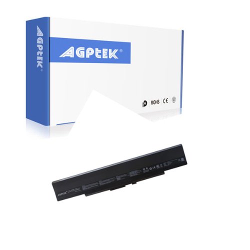 AGPtek® Black 8Cell 14.4V 5200mAh Battery For Asus A41-U53 A42-U53 U52 Series U52 U52F U52F -BBL5 LU31