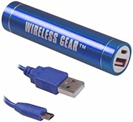 Wireless Gear 2,000 mAh Portable Power Battery, Blue