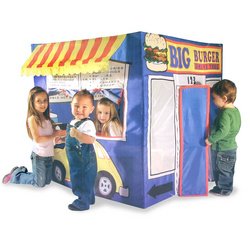 Childrens Toyshop  Toys : Big Burger Drive Thru Playhouse
