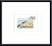 Anguillara, Art Poster by Gary Max Collins, with Metal Frame, poster size: 10 x 8