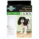 PetSafe Small Plastic Pet Door, Premium White