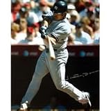 Johnny Damon Verical Swing Away Jersey 8x10 Photograph