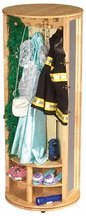 Dress-Up Carousel Wardrobe Organizer Natural