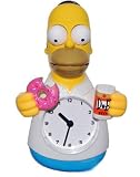 NJ Croce CL300 Homer Simpson Animated Clock