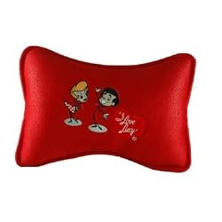 - 	 I Love Lucy Lucille Ball Headrest Pillow Car Accessory for Seat Suv Car or Truck
