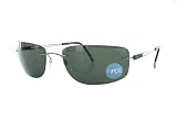 Silhouette 8645 60 6150 Polarized Green Sunglasses
