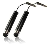 2 x Brand new black capacitive stylus pen for htc Wildfire S DY-2P-1m