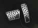 Dodge Challenger/Charger 2008-2013 Bright Pedal Pad Cover Kit-Mopar OEM