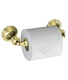 Kohler Devonshire Paper Holders Polished Brass Bathroom Accessories