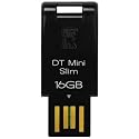 Kingston DataTraveler Mini Slim 16 GB USB 2.0 Flash Drive DTMSB/16GB (Blue)