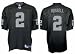 Reebok Oakland Raiders Jamarcus Russell Authentic Jersey Size: Size 52