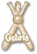 John Carroll Univ "Jcu" Bats Charm/Pendant