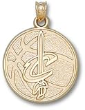 Cleveland Cavaliers Basketball 3/4" 10K Charm/Pendant