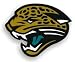 Jacksonville Jaguars 12 Left Logo Car Magnet