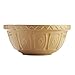Rayware S36 Chip Resistant Earthenware Mixing Bowl, Ceramic, Cane, 0.5 Litre/15 cm