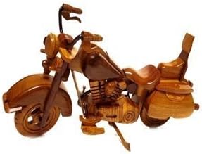 Harley Davidson Heritage High Back - Made of Solid Mahogany Wood (New)