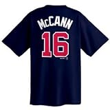Brian Mccann Atlanta Braves Name and Number T-Shirt