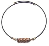 Choker Necklace Kazuri from Kenya by SilverChicks Honey 31ImWn9%2BbrL. SL160 Choker Necklace Kazuri from Kenya by SilverChicks Honey