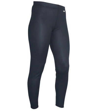 Polarmax Light Weight Tech Silk Women's Pant (Black, Large)