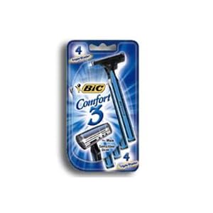 Buy BIC Mens Comfort 3 Advance Shavers for Men with Sensitive Skin - 4 ea, 6 Packs