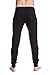 4-rth Long Cuffed Yoga Pant (Medium, Black)