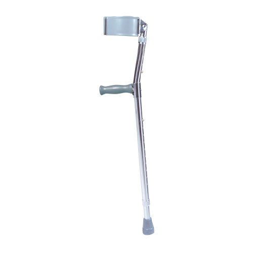 Drive Medical Forearm Crutch, Gray, Adult