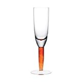Denby Fire/Caramel Glassware Champagne Flute