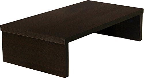 OFC Express Monitor Stand / TV Stand 20.5 x 11 x 5.25, Espresso