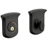 Baldwin 8213.190 Tahoe Set Deadbolt, Satin Black