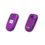 EMPIRE Purple Rubberized Snap-On Cover Case for Samsung Gusto U360