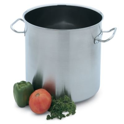 Vollrath Intrigue Mirror Finish S/S 27 Qt Stock Pot 134663