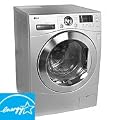 LG WM3455HS 24 Front Load Compact Washer/Dryer Combo , 2.7 cu. ft. Capacity - Silver
