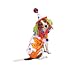 Zack & Zoey Class Clown Costume Xlg