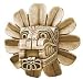 Feathered Serpent Head of Quetzalcoaltl - Pyramid of Quetzalcoaltl, Teotihuacan, Mexico, 300 AD