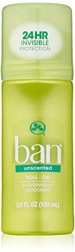 Ban Anti-Perspirant Deodorant Original Roll-On Unscented 3.50 oz