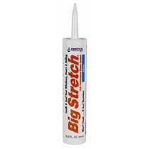 Sashco 10016 Big Stretch Caulk 10.5-Ounce Cartridge, White
