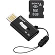 8GB Memory Stick Micro M2 with USB Adaptor