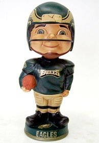 Philadelphia Eagles Forever Collectibles Retro Bobble Head