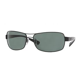 Ray-Ban RB3379 Double Bridge Wrap Sunglasses