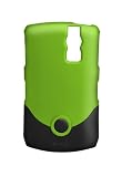 Luxe Case for BlackBerry 8300 - Green Black Luxe Case for BlackBerry 8300 - Green Black