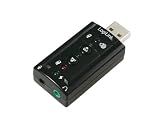 31In8mCd36L. SL160  LogiLink USB Soundkarte mit Virtual 7.1 Soundeffekt