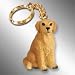 Golden Retriever Keychain
