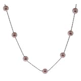 Cheap 14k Rose Gold Pink Freshwater Cultured Pearl "Tin-Cup" Necklace, 18" .Buy Cheap Price 14k Rose Gold Pink Freshwater Cultured Pearl "Tin-Cup" Necklace, 18" Click