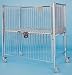 INFANT CRIB WITH PLEXIGLASS END, FLAT PAN, 30X44.DECK.2-4WK LEAD TIME FROM BUFFALO, NY14225 - 1 ea