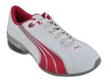 IMAGE OF PUMA Women's Cell Tolero Satin Sneaker,White/Virtual Pink/Silver/Limestone,6.5 B(M) US