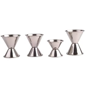 4 Piece Stainless Steel Jigger Set by Libertyware