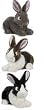 Plush Bunny Rabbit Easter Bunny Plush Animal (one piece)