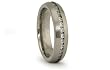 Titanium Ring with 32 White CZ 5mm Titanium Ring with 32 White CZ 5mm