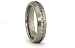 Titanium Ring with 32 White CZ 5mm