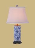 BLUE & WHITE VASE LAMP
